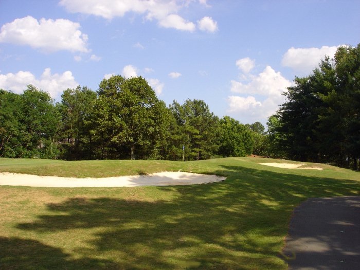 Tega Cay Golf Hole - Cove #19 Approach View